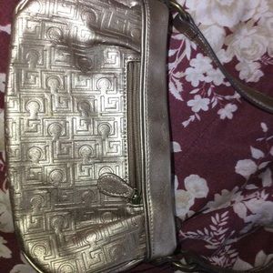 Liz Claiborne golden tiny bag